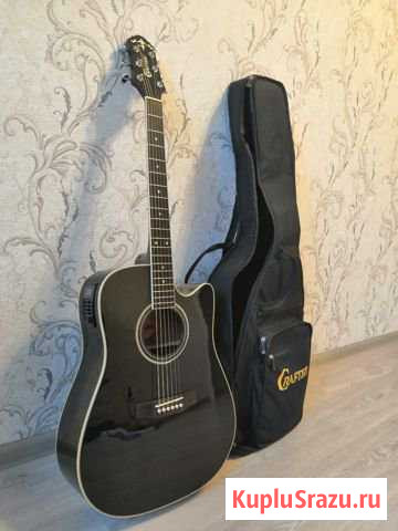 Электроакустическая гитара Crafter ED-75 CEQ/BK Мурино - изображение 1