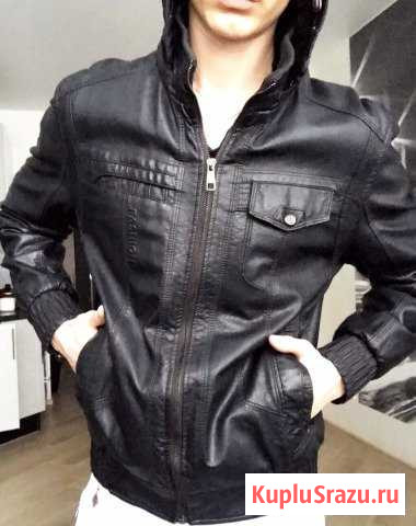Кожаная куртка «Men’s clothes» Самара - изображение 1