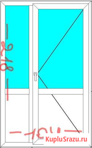 Дверной блок, б/у 2 года Новокуйбышевск - изображение 1