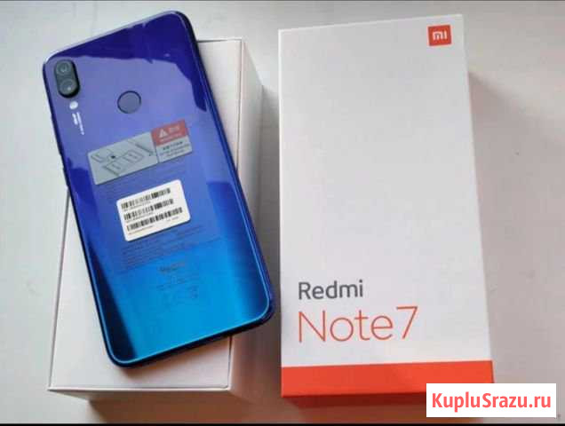 Xiaomi Redmi Note 7 6/64GB Dream Blue Феодосия - изображение 1