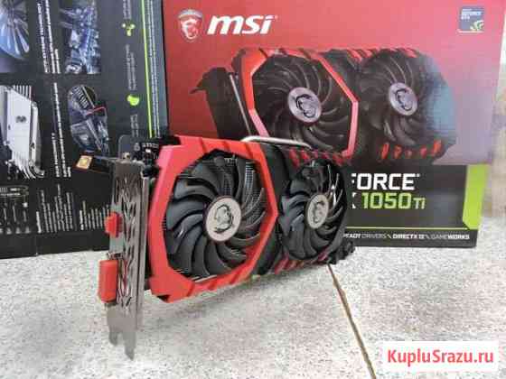 MSI 1050 Ti Gaming X 4G обмен Барнаул