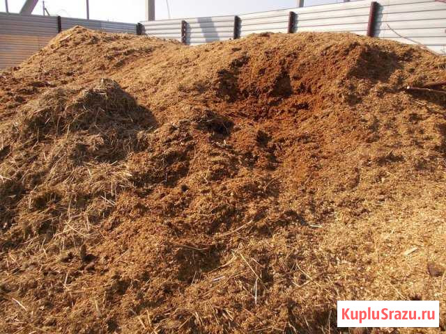 Конский навоз, подстилка из опилок с навозом Луга - изображение 1