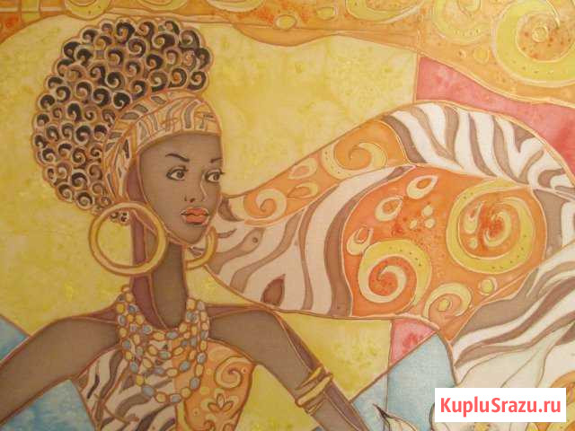 Картина в технике батик Саратов - изображение 1