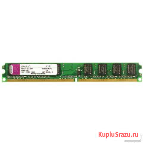 Оперативная память Kingston kvr800d2n6/1g Анапа - изображение 1
