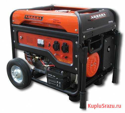 Генератор бензиновый aurora AGE 7500 D Омск - изображение 1