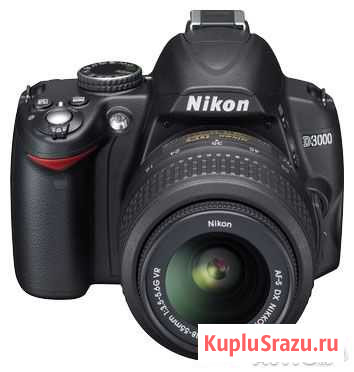 Nikon D3000 kit18-55 зеркал фотоаппарат с объектив Новое Девяткино - изображение 1
