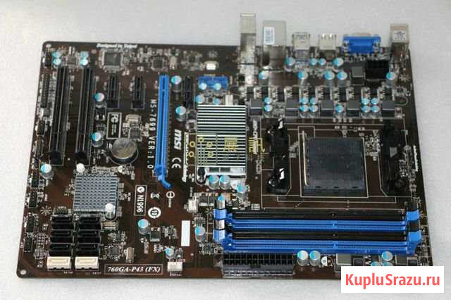 Материнская плата MSI 760GA-P43 (FX) AM3+ Сортавала - изображение 1