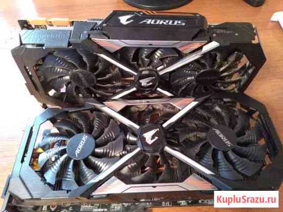 Видеокарты gygabyte aorus GTX1080ti Красноярск