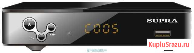 DVB-T2 приёмник цифровых каналов supra SDT-99 Тюмень - изображение 1