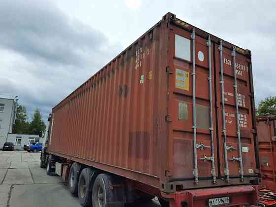 Контейнер 40 футов High Cube — купить контейнер в СПб с доставкой Санкт-Петербург