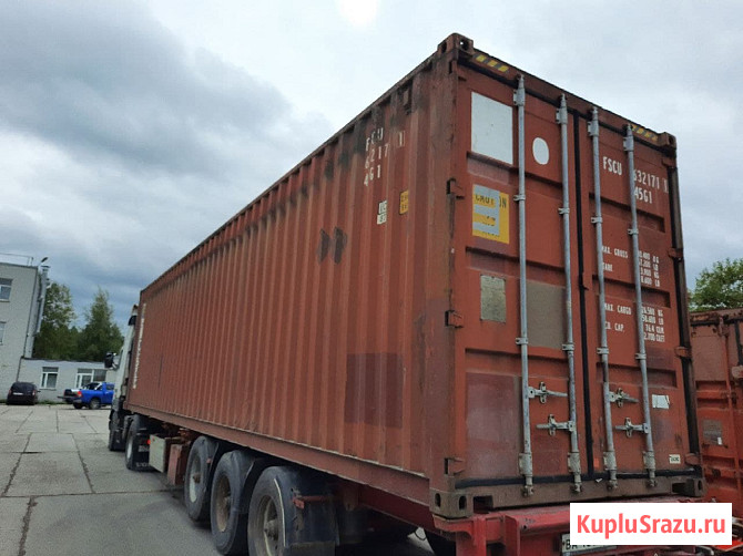 Контейнер 40 футов High Cube — купить контейнер в СПб с доставкой Санкт-Петербург - изображение 2