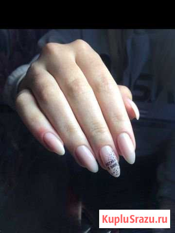 Маникюр +гель-лак +выравнивание и дизайн Мурино - изображение 1