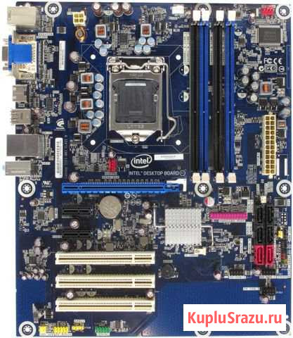 Комплект Intel DH55HC+Xeon X3430+4Gb DDR3 Невинномысск - изображение 1