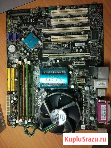 Материнская плата MSI P6N SLI Platinum+4гб+цп Самара - изображение 1