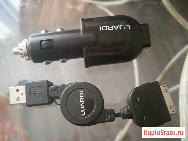 Автомобильное зарядное устройство Luardi USB кабел Тольятти - изображение 1