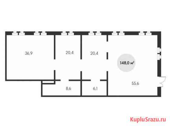 Продам помещение свободного назначения, 148.00 кв.м. Видное