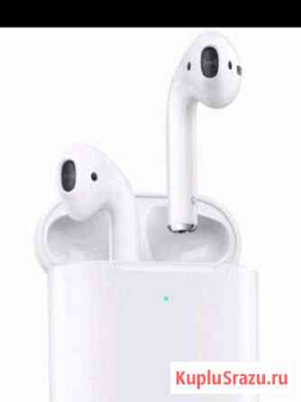 AirPods 2 беспроводная зарядка оригинал(б/у) Екатеринбург