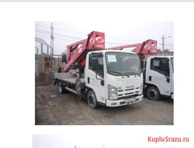 Автовышка, шасси Isuzu 2011г.в Ростов-на-Дону - изображение 1