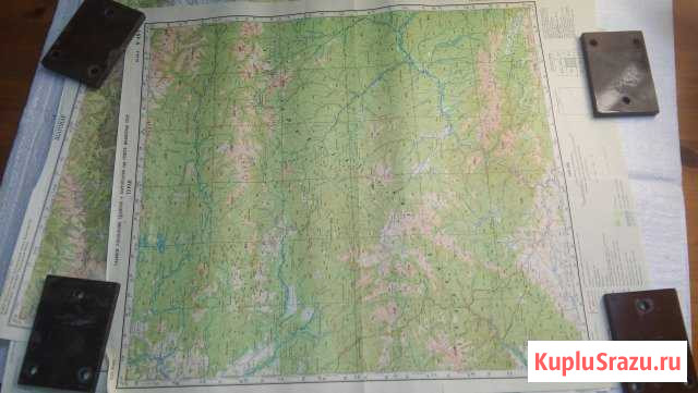 Карта Генштаб России Туран 1см\5 км Красноярск - изображение 1