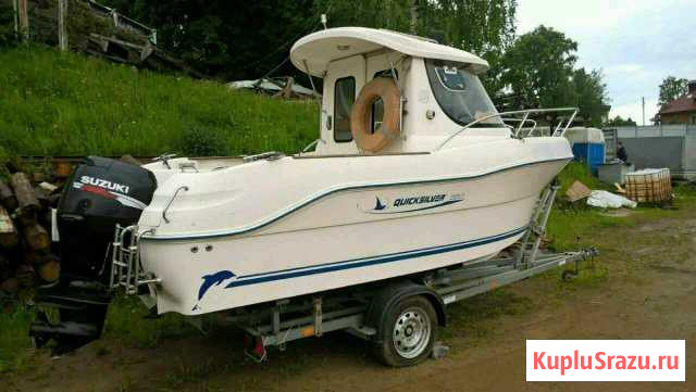 Катер quick silver 580 pilot house+ л.м. suzuki Кострома - изображение 1
