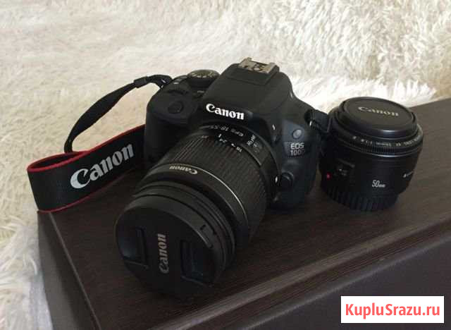 Фотоаппарат Canon eos 100d kit Астрахань - изображение 1