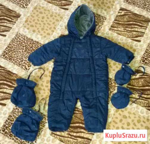 Комбинезон зима размер 74-92 Ростов-на-Дону - изображение 1