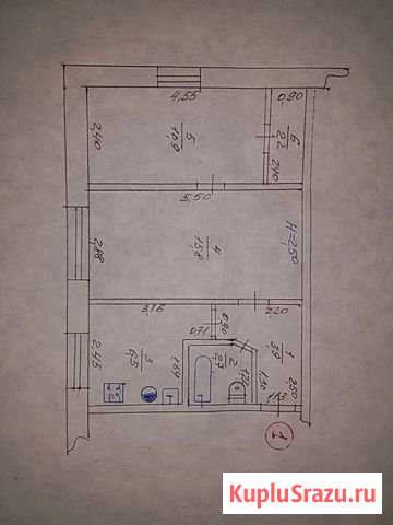 2-к квартира, 42 кв.м., 1/4 эт. Донецк - изображение 1