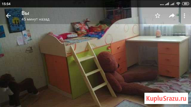 Кровать-чердак Каспийск - изображение 1