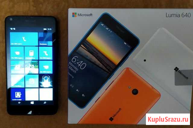 Microsoft Lumia 640 3G Dual Sim Black Санкт-Петербург - изображение 1