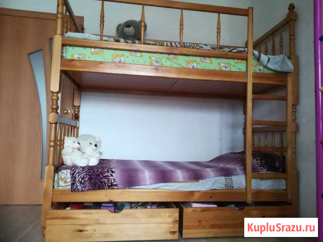 Продам 2х-ярусную кровать Каменск-Уральский - изображение 1