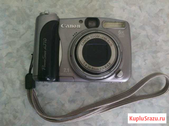 Фотоаппарат Canon PowerShot A710 Нефтекамск - изображение 1