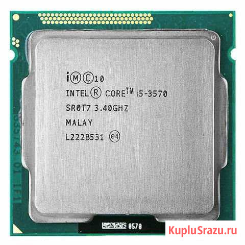 4 ядра для 1155. Intel core i5 3570 Улан-Удэ - изображение 1