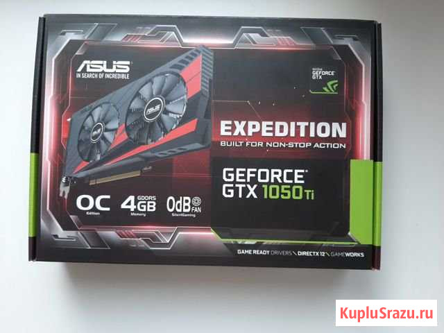 Видеокарта GTX 1050 TI expedition OC 4GB Камень-на-Оби - изображение 1