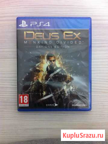 Deus Ex Mankind Divided Day One Edition PS4 Стерлитамак - изображение 1