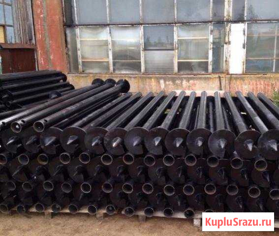 Стальные винтовые сваи любых размеров Выборг - изображение 1