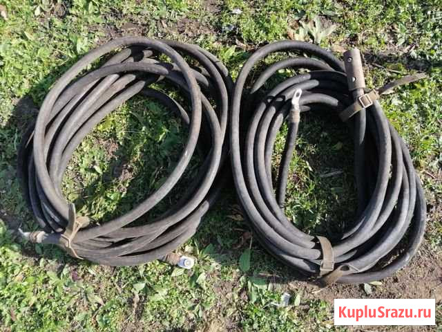 Кабель силовой, 2шт.по 15м. новый Белогорск - изображение 1