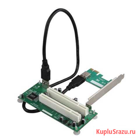 Переходник PCI-E ) PCI Троицк - изображение 1