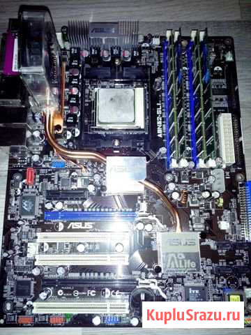 Материнка 939 сокет Малое Верево - изображение 1