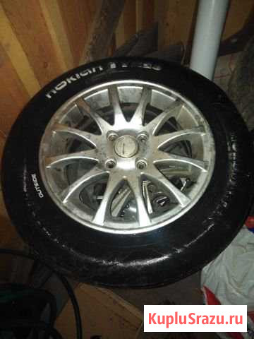 Продам колеса, диски r14 185\65 4x100 Петрозаводск - изображение 1