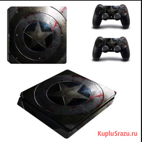 Виниловая наклейка на PS4 Slim Белогорск - изображение 1
