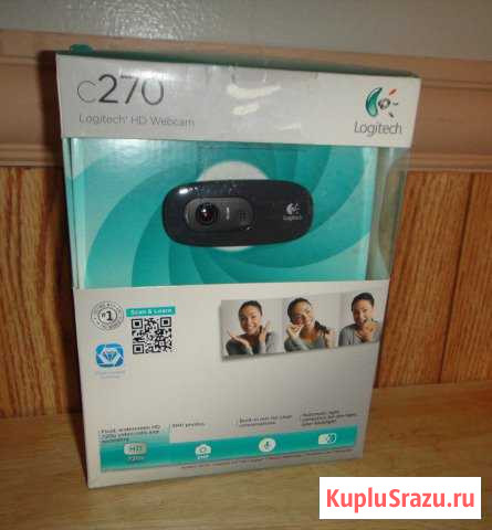 Вэб-камера Logitech c270 (новая) Череповец - изображение 1