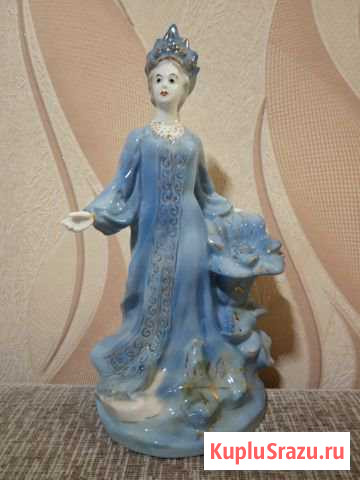 Статуэтка СССР Хозяйка медной горы Гжель 1960-е фа Наро-Фоминск - изображение 1