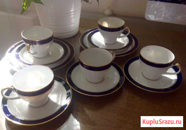 Кофейные фарфоровые пары- тройки, Старая Германия Химки - изображение 1