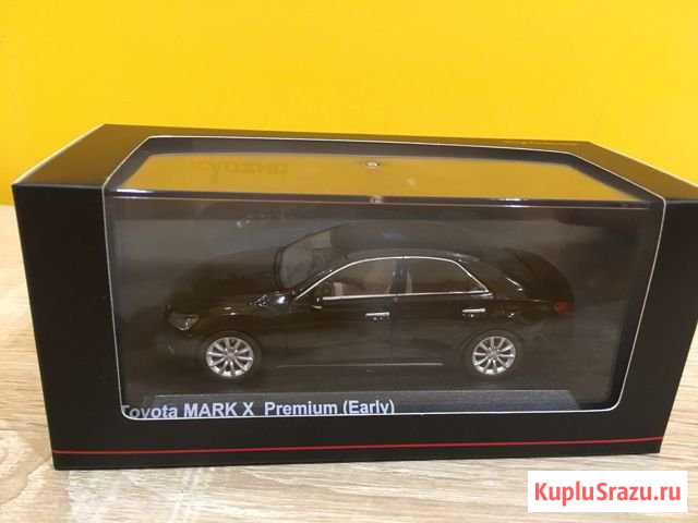 Toyota Mark X Premium (Early) black 1:43 Kyosho Воронеж - изображение 1
