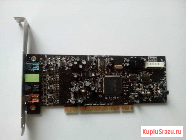 Звук/ карта sound blaster creative 24 bit live5/1 Омск - изображение 1