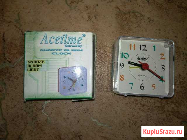 Будильник кварцевый новый Иваново - изображение 1