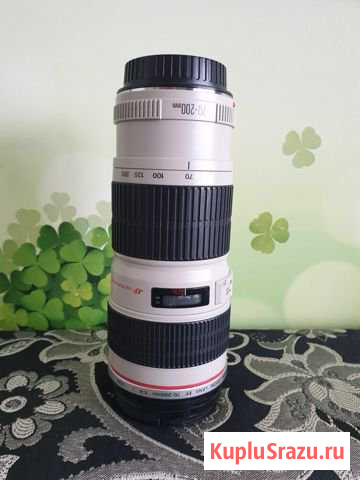 Объектив canon 70-200 F4L Петропавловск-Камчатский - изображение 1