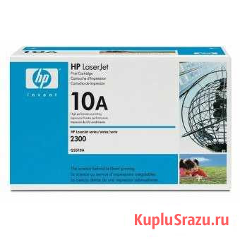 Оригинальный картридж hp 10A (Q2610A) Астрахань - изображение 1