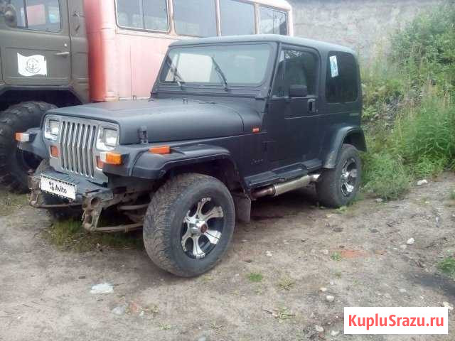 Jeep Wrangler 4.2 МТ, 1990, внедорожник Кола - изображение 1