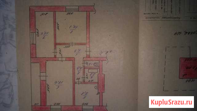 3-к квартира, 63 кв.м., 2/2 эт. Колывань - изображение 1